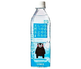 サンコー なめらかつややかしっとり天然水 500mlペットボトル×24本入×(2ケース)｜ 送料無料 水 鉱水 ペットボトル