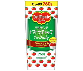 デルモンテ トマトケチャップ For Daily 760g×12本入｜ 送料無料 一般食品 調味料 とまと ケチャップ