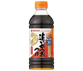 ミツカン 追いがつおつゆ2倍 500mlペットボトル×12本入｜ 送料無料 調味料 だし つゆ かつおだし 出汁