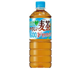 サントリー GREEN DA・KA・RA(グリーン ダカラ) やさしい麦茶【自動販売機用】 600mlペットボトル×24本入×(2ケース)｜ 送料無料 グリーン ダカラ dakara 麦茶 ブレンド茶 PET