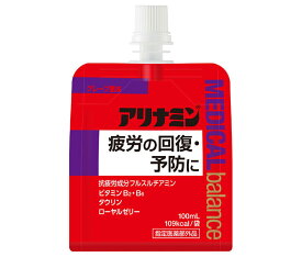 アリナミン製薬 アリナミン メディカルバランス グレープ風味 100mlパウチ×36本入×(2ケース)｜ 送料無料 医薬部外品 栄養ドリンク 疲労回復 ゼリー飲料