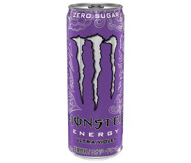 アサヒ飲料 MONSTER(モンスター) ウルトラバイオレット 355ml缶×24本入｜ 送料無料 炭酸飲料 栄養 エナジードリンク