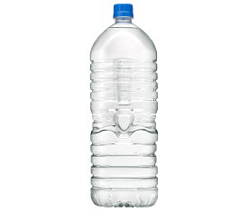 アサヒ飲料 おいしい水 天然水 六甲 ラベルレスボトル 2Lペットボトル×6本入×(2ケース)｜ 送料無料 ミネラルウォーター 天然水 軟水 水