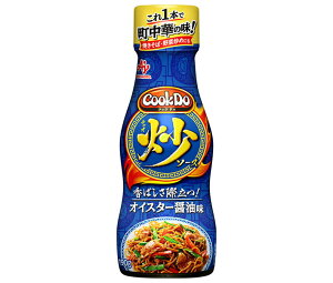 味の素 CookDo(クックドゥ)炒ソース オイスター醤油味 190g×12本入×(2ケース)| 送料無料 中華調味料 オイスターソース