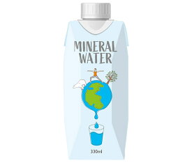 サクラ食品工業 サクラミネラルウォーター 330ml紙パック×18本入×(2ケース)｜ 送料無料 ミネラルウォーター 水 紙パック ウォーター