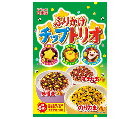 丸美屋 ふりかけ チップトリオ 14g×10袋入×(2ケース)｜ 送料無料 マルミヤ ふりかけ のりたま すきやき たらこ