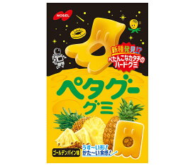 ノーベル製菓 ペタグーグミ ゴールデンパイン 50g×6個入×(2ケース)｜ 送料無料 お菓子 袋 グミ パイナップル パインアップル