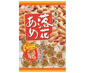 春日井製菓 落花あめ 134g×12個入×(2ケース)｜ 送料無料 お菓子 飴・キャンディー 袋