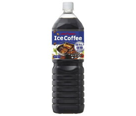 ポッカサッポロ アイスコーヒー 味わい微糖 1.5Lペットボトル×8本入｜ 送料無料 コーヒー 微糖 アイスコーヒー 珈琲 PET