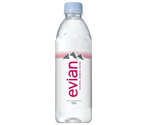 ɓ evian(GrA) 500mlybg{g×24{b  GrA ~lEH[^[ evian  d