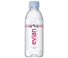 伊藤園 evian(エビアン) 330mlペットボトル×24本入×(2ケース)｜ 送料無料 ミネラルウォーター 水 天然水