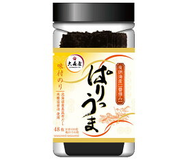 大森屋 ぱりっうま 卓上味付のり 8切48枚×5個入×(2ケース)｜ 送料無料 乾物 海苔 味付海苔