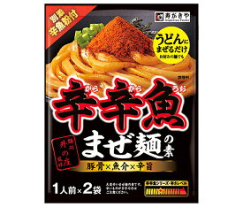 寿がきや 麺処井の庄監修 辛辛魚まぜ麺の素 61g×10個入｜ 送料無料 調味料 豚骨 魚介 辛旨 からからうお カラカラウオ