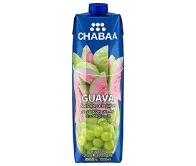 HARUNA(ハルナ) CHABAA(チャバ) 100%ミックスジュース グァバ 1000ml紙パック×12本入×(2ケース)｜ 送料無料 グァバ ジュース 果汁100% ミックスジュース 果実
