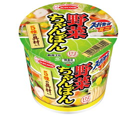 エースコック スーパーカップミニ 野菜ちゃんぽん 42g×12個入｜ 送料無料 インスタント食品 カップ麺 カップラーメン