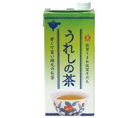 JAビバレッジ佐賀 うれしの茶 1L紙パック×6本入｜ 送料無料 茶飲料 緑茶 お茶 茶