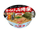 日清食品 ラーメン 山岡家 醤油ラーメン 117g×12個入｜ 送料無料 一般食品 インスタント食品 カップめん 即席 ラーメン 醤油
