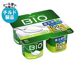 ダノンジャパン ダノンビオ BIO 脂肪0 プレーン・砂糖不使用 (75g×4)×6個入×(2ケース) チルド 冷蔵品｜ 送料無料 ダノン ヨーグルト 砂糖不使用 ダノンヨーグルト
