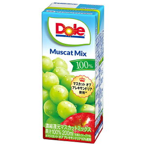 󃁃O~N Dole(h[) }XJbg~bNX 100% 200mlpbN×18{×(2P[X) [J[ ≮b  O[v Ԃǂ  ʏ`100% W[X