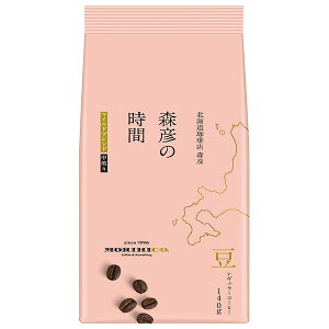 AGF 森彦の時間 豆 マイルドブレンド 140g袋×12袋入×(2ケース)| 送料無料 レギュラーコーヒー 嗜好品 珈琲 豆 マイルド