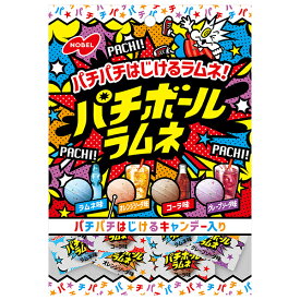 ノーベル製菓 パチボールラムネ ドリンクアソート 60g×6袋入×(2ケース)｜ 送料無料 ラムネ おやつ お菓子
