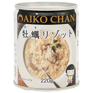 伊藤食品 あいこちゃん牡蠣リゾット 220g缶×12個入| 送料無料 一般食品 缶詰 リゾット カキ