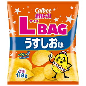 �J���r�[ �|�e�g�`�b�v�X L�T�C�YBAG ���������� 118g×12�ܓ��b �������� Calbee ���َq �X�i�b�N�َq �� �|�e�`