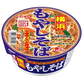 ヤマダイ ニュータッチ 横浜もやしそば 92g×12個入｜ 送料無料 一般食品 インスタント食品 カップラーメン 醤油ラーメン