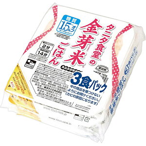 東洋ライス タニタ食堂の金芽米ごはん 3食セット (160g×3食)×8個入×(2ケース)| 送料無料 ごはん ご飯 米 パックごはん レトルト 国産