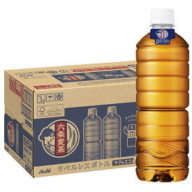 アサヒ飲料 六条麦茶 ラベルレスボトル 660mlペットボトル×24本入｜ 送料無料 むぎ茶 麦茶 お茶 ノンカフェイン カフェインゼロ エコ
