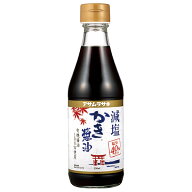 アサムラサキ 減塩 かき醤油 300ml×12本入×(2ケース)｜ 送料無料 調味料 しょうゆ 減塩