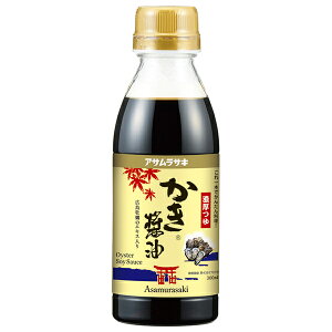 アサムラサキ かき醤油 300ml×12本入| 送料無料 調味料 しょうゆ 牡蠣 濃厚つゆ