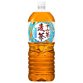 アサヒ飲料 十六茶麦茶 2Lペットボトル×6本入×(2ケース)｜ 送料無料 麦茶 ブレンド茶 お茶 ノンカフェイン カフェインゼロ 2000ml