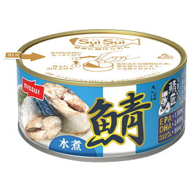 ニッスイ SuiSuiオープン うまい!鯖匠 鯖水煮 180g缶×24個入×(2ケース)｜ 送料無料 一般食品 かんづめ 缶詰 鯖 サバ