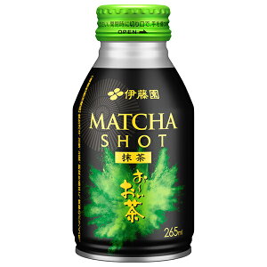 伊藤園 お〜いお茶 MATCHA SHOT 265mlボトル缶×24本入| 送料無料 ドリンク 茶 緑茶 缶 抹茶