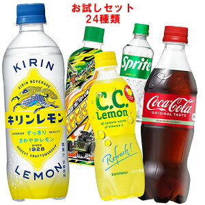 【福袋】 色々な炭酸飲料飲んでみませんか?セット24種類 コカコーラ スプライト ペプシ ライフガードなど 410ml〜600mlペットボトル×24本入| 送料無料 コーラ キリン サントリー ポッカサッポ