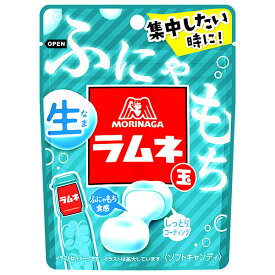 森永製菓 生ラムネ玉 32g×10袋入×(2ケース)｜ 送料無料 お菓子 ラムネ 袋