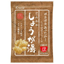 クラシエフーズ ゆるここち じんわかしょうが湯 30.6g(15.3gx2袋)×5袋入｜ 送料無料 嗜好品 粉末飲料 しょうが インスタント 袋