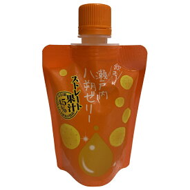 丸松 飲む瀬戸内八朔ゼリー 140g×24個入×(2ケース)｜ 送料無料 ゼリー おやつ ゼリー飲料 かんきつ 柑橘 ストレート果汁