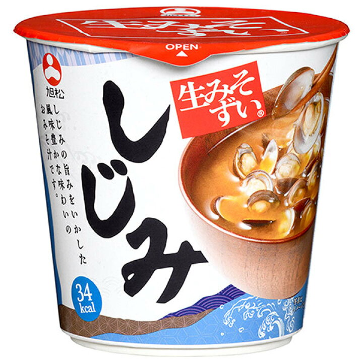 楽天市場】旭松 カップ生みそずい しじみ 50g×6個入×(2ケース)｜ 送料 
