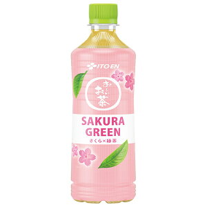 �ɓ��� ���`������ SAKURA GREEN 600ml�y�b�g�{�g��×24�{���b �������� �Β� ���� �� 500ml 24�{ �y�b�g�{�g�� ������Β� �ɓ���