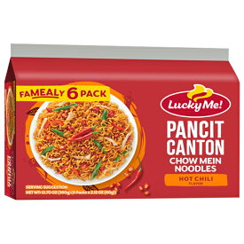 イマイ MON パンシットCホットチリ 360g(60gX6)×12袋入｜ 送料無料 ラーメン インスタントめん 袋麺 フィリピン 焼きそば 輸入食品 激辛 おすすめ 通販 美味しい