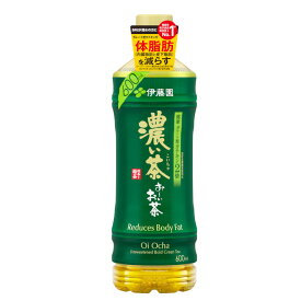 伊藤園 おーいお茶濃い茶 PET 600ml×24本【機能性表示食品】