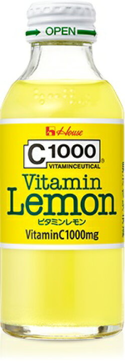 楽天市場】ハウス C1000 ビタミンレモン 140ml瓶 2ケース60本セット 
