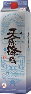 神楽酒造 天孫降臨 1.8Lパック 1ケース6本セット 本格芋焼酎 25度 1800ml てんそんこうりん 芋焼酎 焼酎 送料無料 紙パック 焼酎セット 男性 男 いも焼酎 お酒 酒 家飲み 宅飲み 女性 女 おすすめ