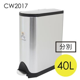 シンプルヒューマン CW2017 バタフライ リサイクラー ステンレス ゴミ箱 40L simplehuman【送料無料】
