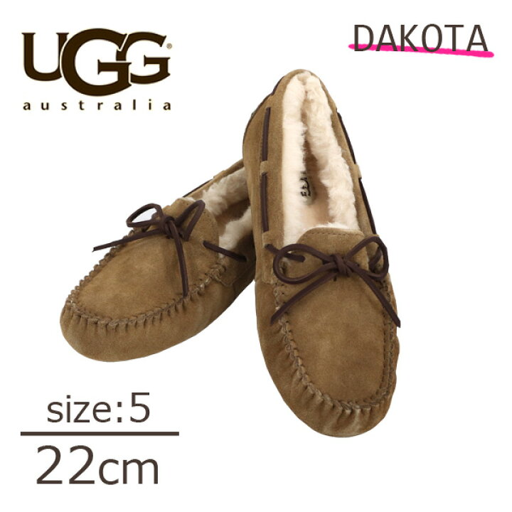 楽天市場】UGG アグ ダコタ ムートンシューズ モカシンシューズ 