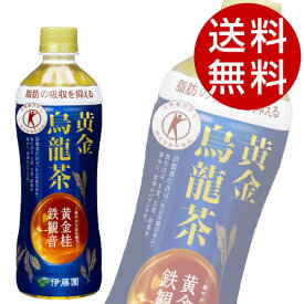 伊藤園 黄金烏龍茶(500ml×48本入)【ウーロン茶　 トクホ 特定保健用食品 特保】【送料無料】