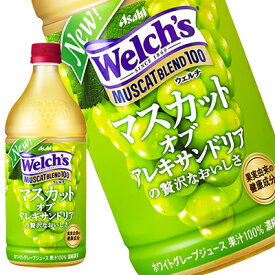 [送料無料] アサヒ Welchsウェルチ マスカットブレンド100 800gPET×16本[8本×2箱]【3～4営業日以内に出荷】