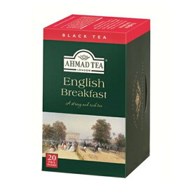 [送料無料]AHMAD TEA アーマッドティー ティーバッグ イングリッシュブレックファースト 紅茶 おうちカフェ×2箱（40袋） 茶葉 【3～4営業日以内に出荷】